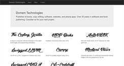Desktop Screenshot of domemtech.com